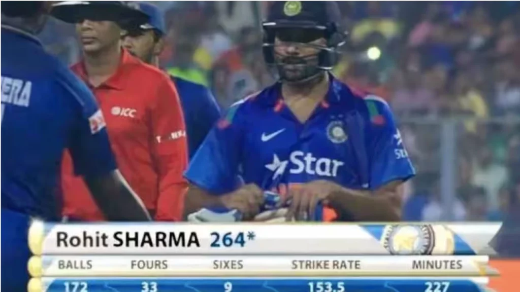 Rohit Sharma 264 runs vs Sri Lanka in 2014