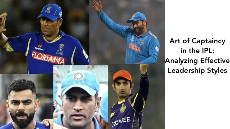 Art of Captaincy in the IPL: Analyzing Effective Leadership Styles