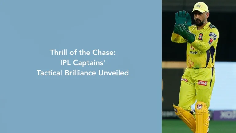 IPL Captains Ka Jadoo: Chase Mein Dikhaya Tactical Brilliance!