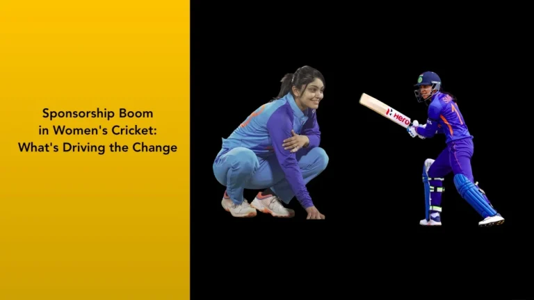 Sponsorship Boom in Women’s Cricket: What’s Driving the Change