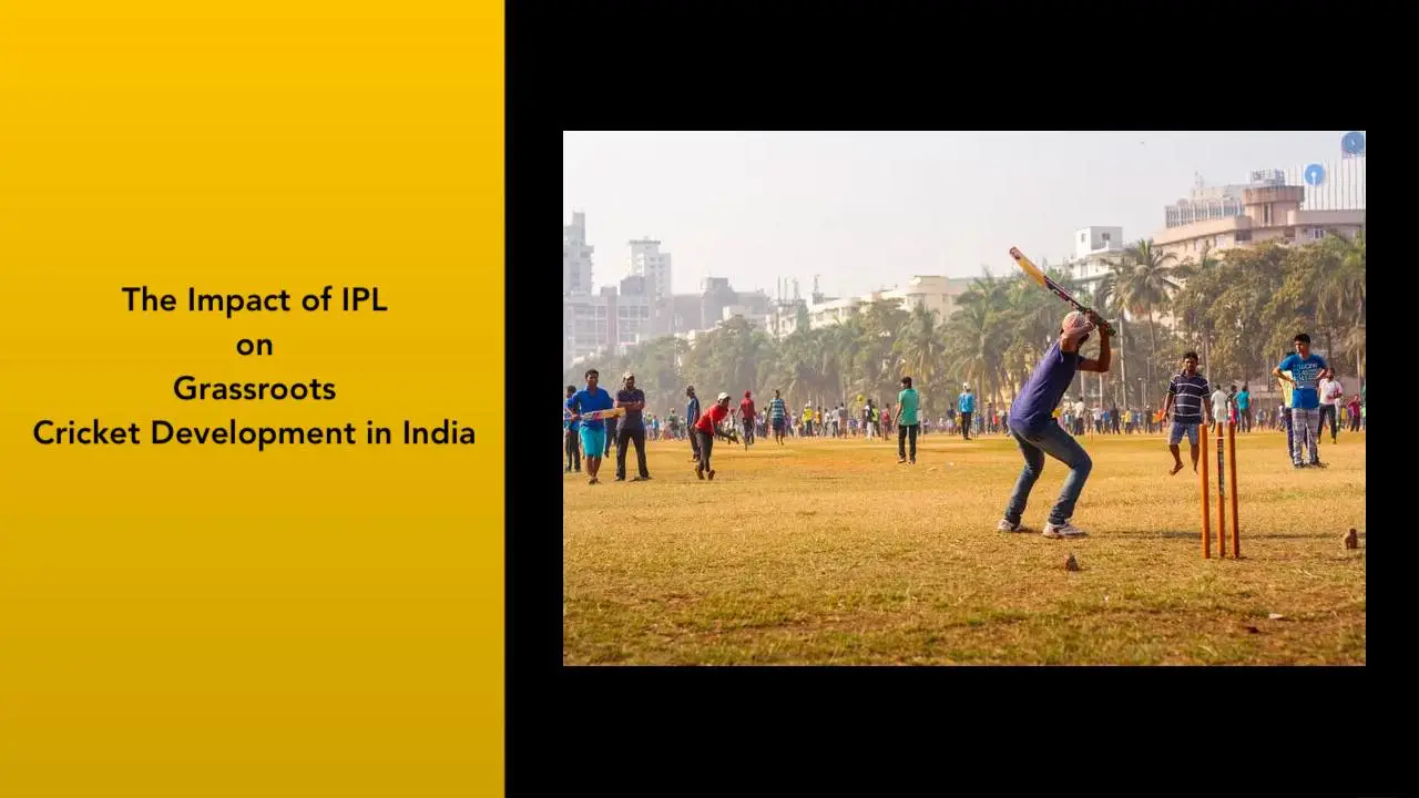 The Impact of IPL on Grassroots Cricket Development in India